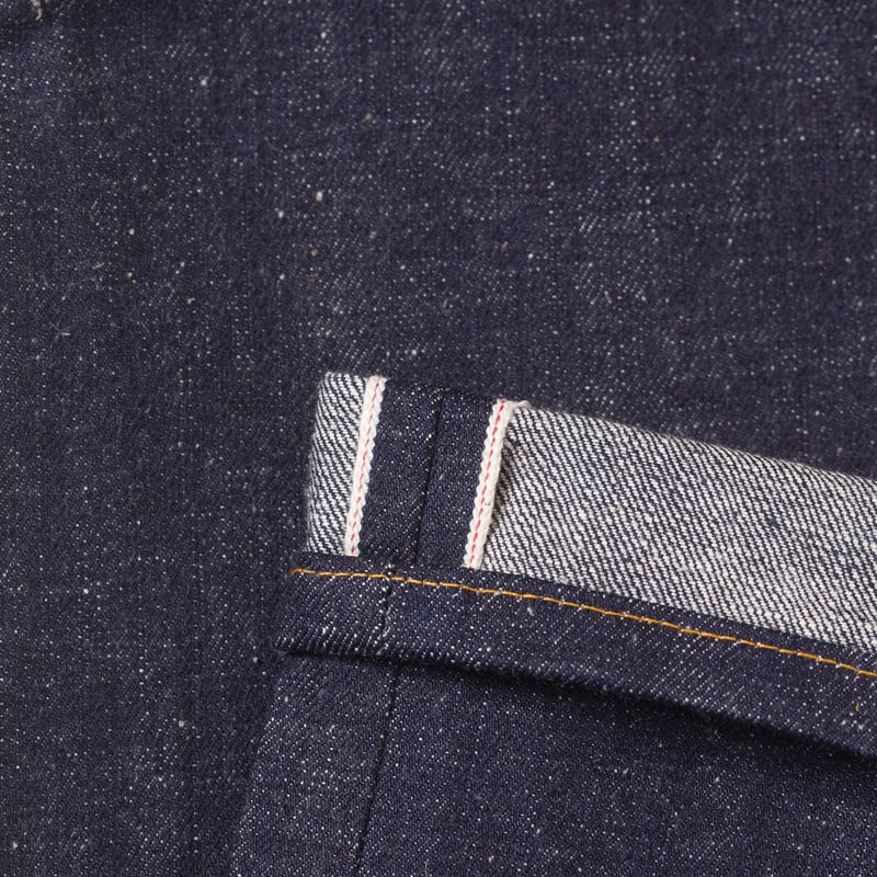 image flâneurs NAKED & FAMOUS / WeirdGuy Brawler Selvedge détail selvedge