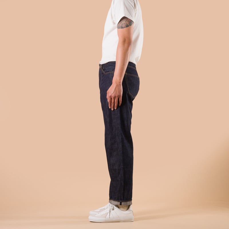 Image-Flâneurs_JAPAN BLUE JEANS / J404 Classic Straight Fit 12,5oz_de-profil