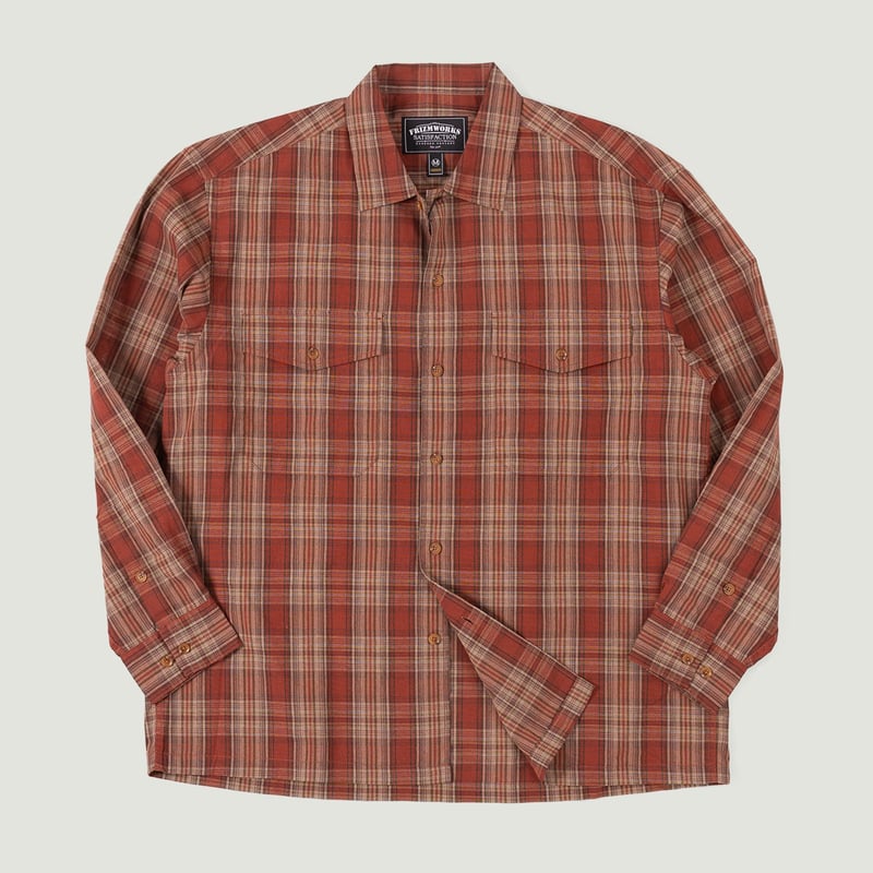 image flâneurs FRIZMWORKS / Check OG 107 Shirt Maple vignette