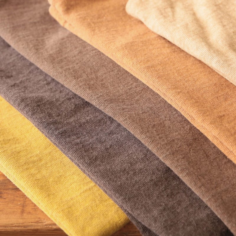 Short Sleeve Crew T-Shirt in P-Brown