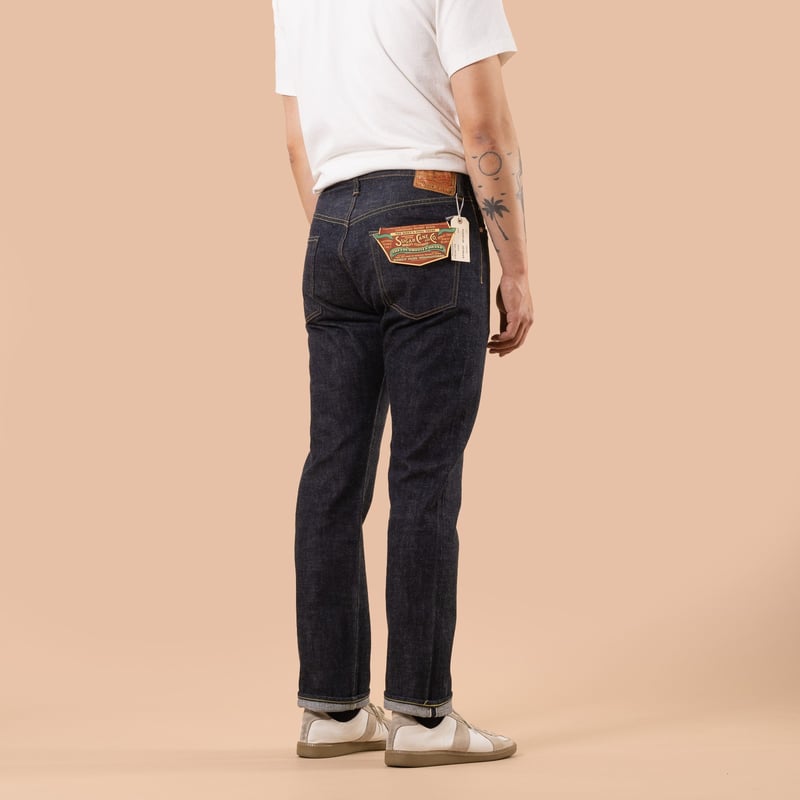 Image Flâneurs SUGAR CANE / 12oz Denim 1947 Model Type-III Slim Straight dos