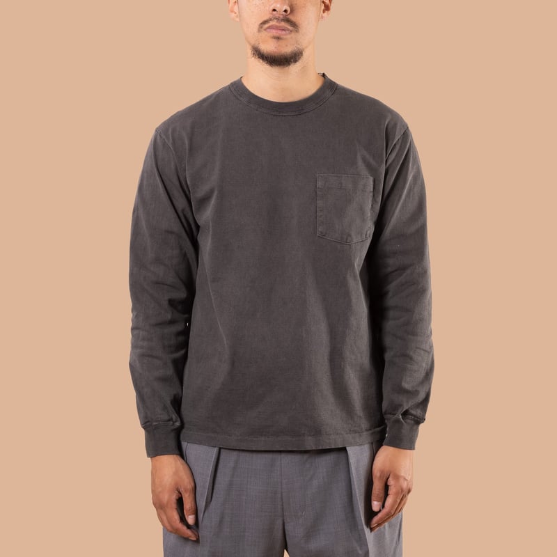 XX DEVELOPMENT flâneurs SURE MFG 7,5oz Pocket LS Tee black face