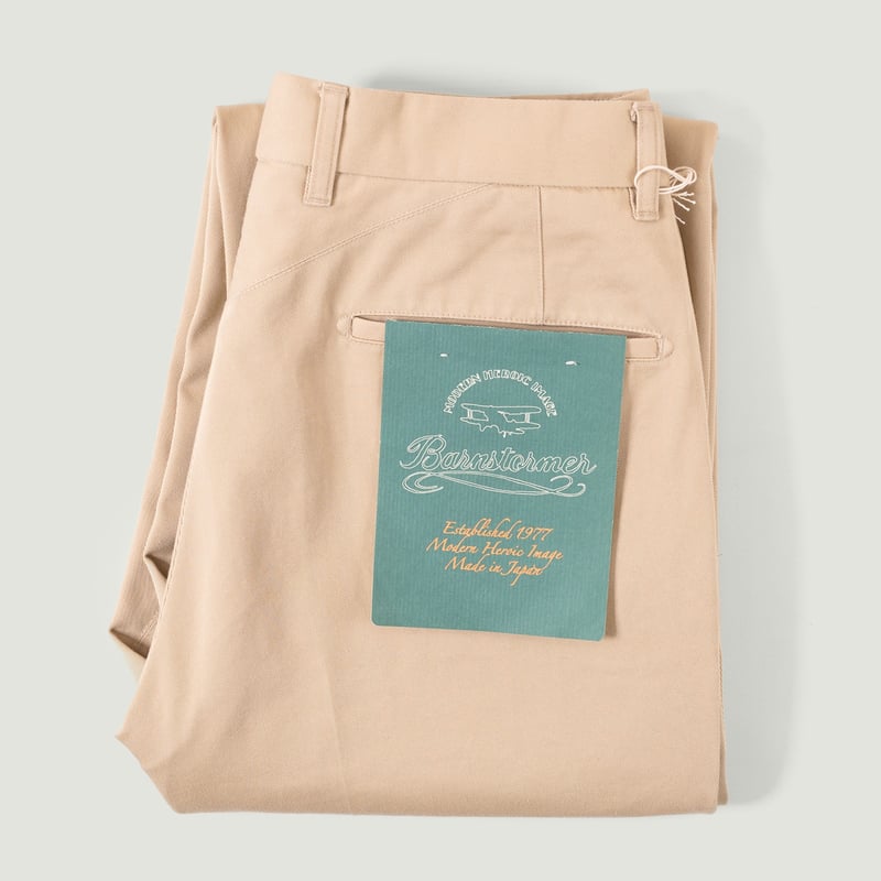 Image flâneurs BARNSTORMER / 1952UC Flat Front Chino Beige Vignette