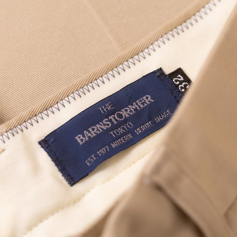 Image flâneurs BARNSTORMER / 1952UC Flat Front Chino Beige détail 2