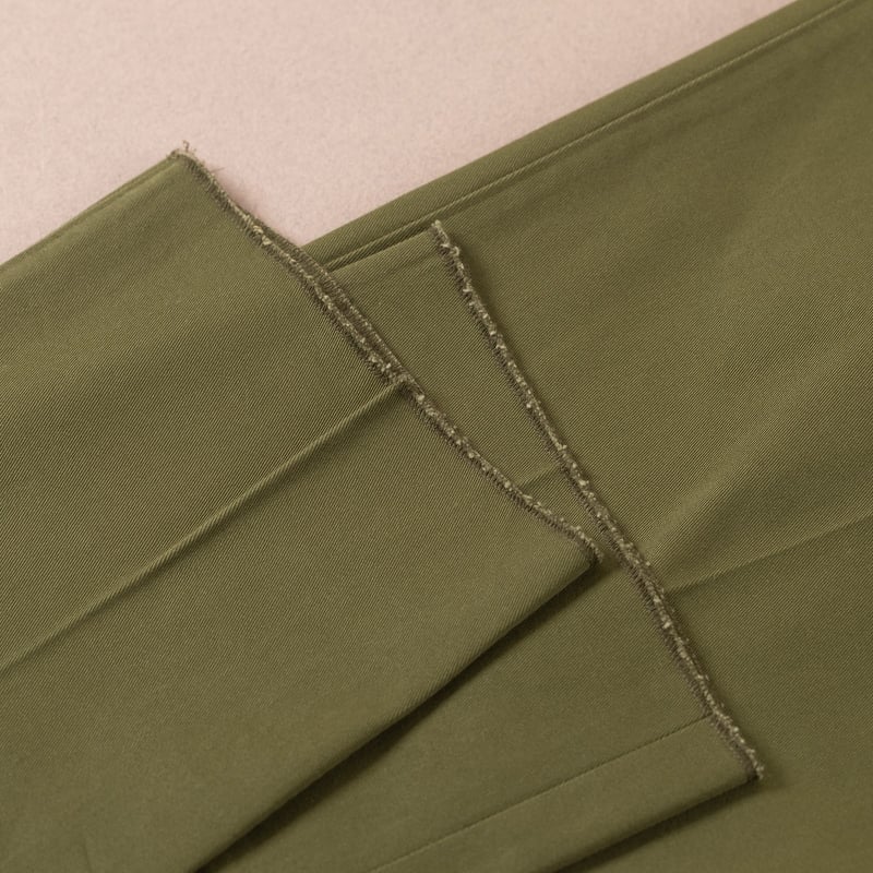 image flâneurs BARNSTORMER / 1955UC 2Pleated Chino Olive  détail 4