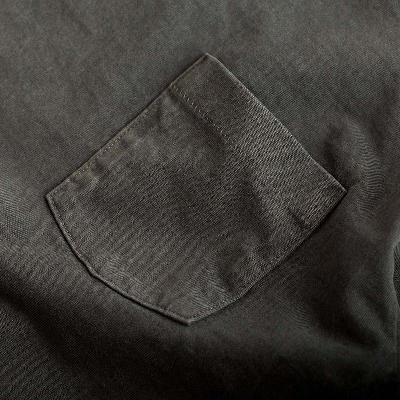 "SURE MFG" 7.5oz Pocket Short Sleeve Tee Black