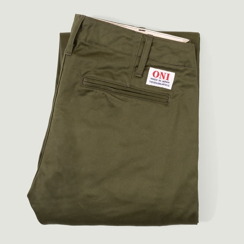 Image flâneurs ONI DENIM / 747-WP-ODG West Point Chino OD Green vignette