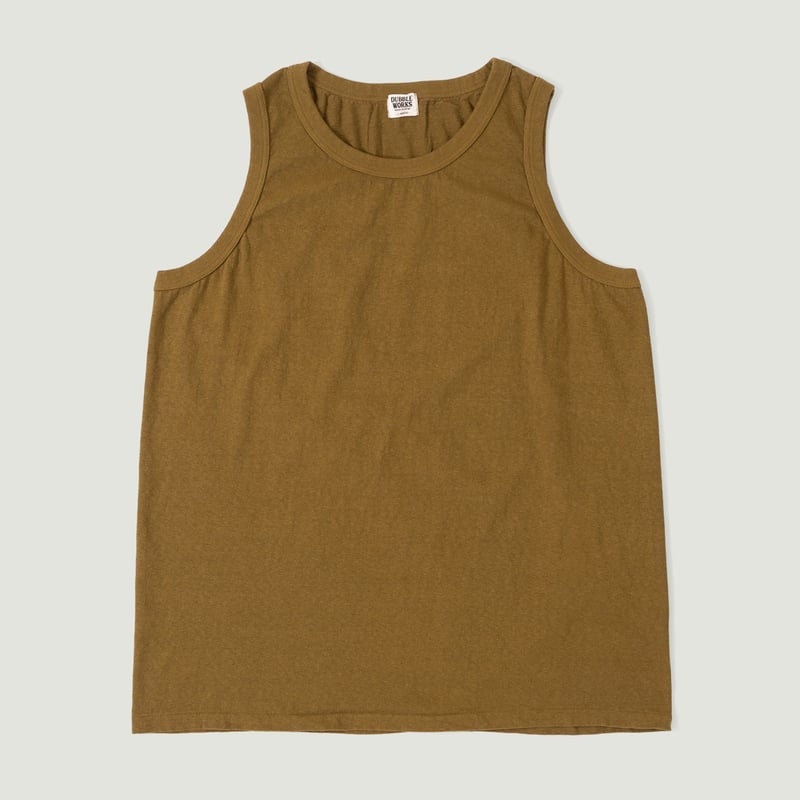 Basic Tank Top Khaki