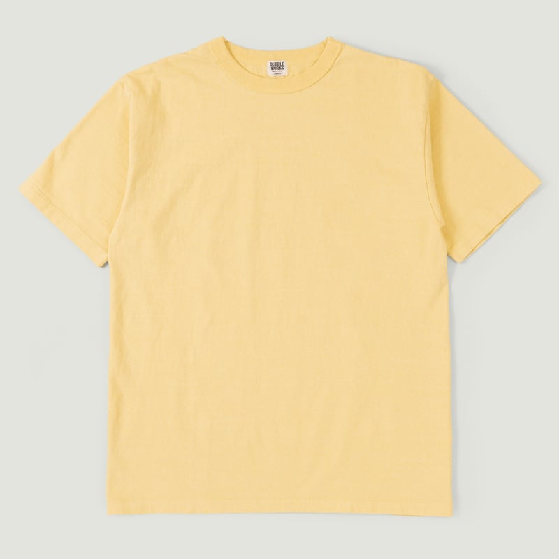 7.7oz Fallen Cotton S/S Tee Light Yellow