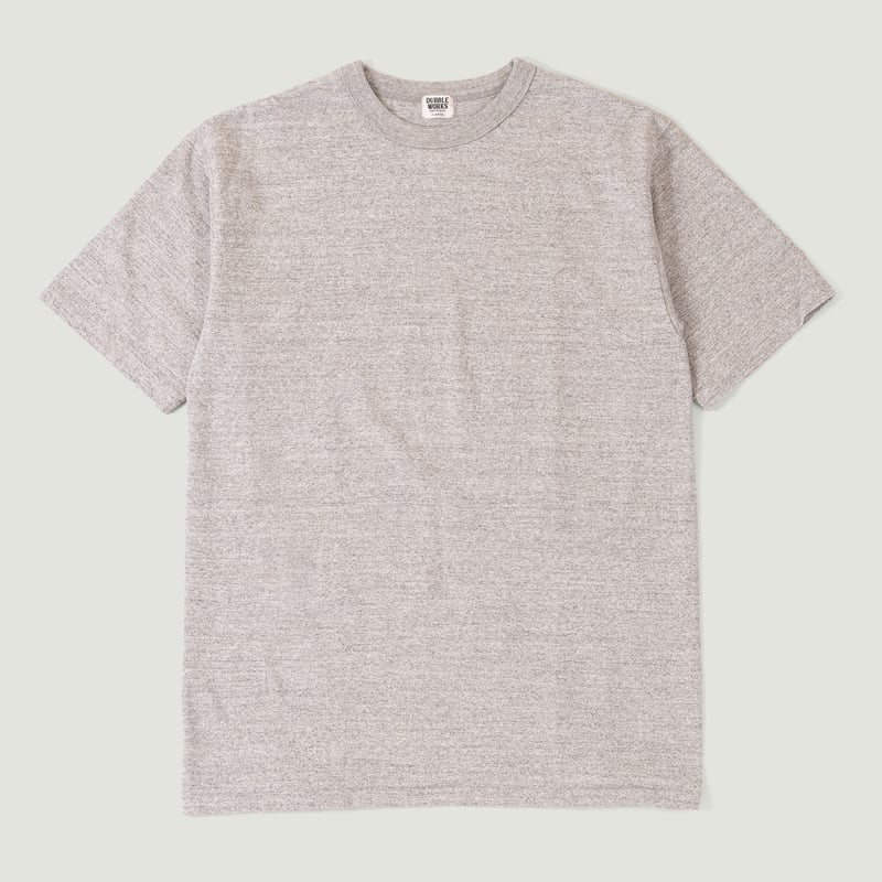 7.7oz Fallen Cotton S/S Tee Heather Grey
