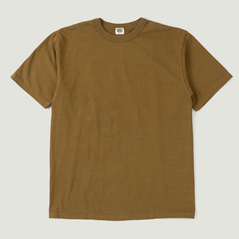 7.7oz Fallen Cotton S/S Tee Khaki