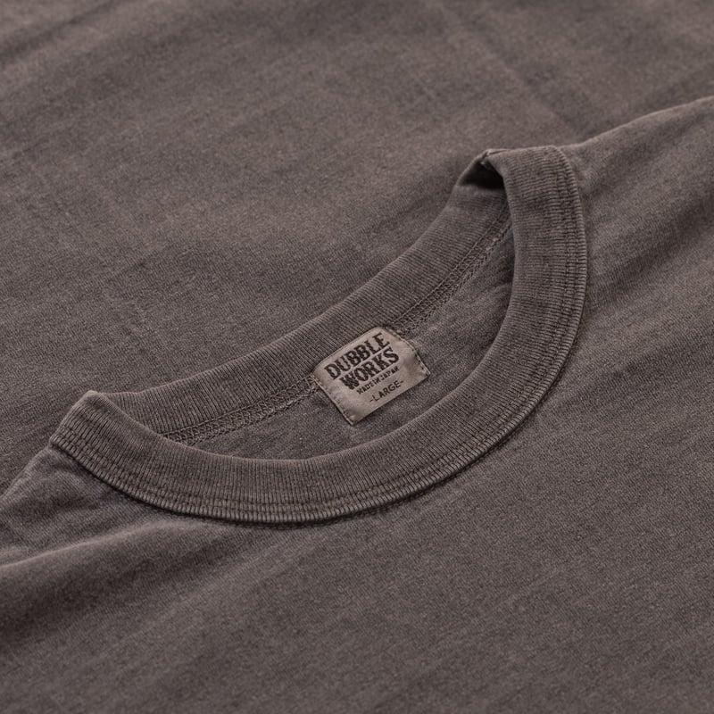 7.7oz Fallen Cotton S/S Tee Pigment Dye Sumikuro