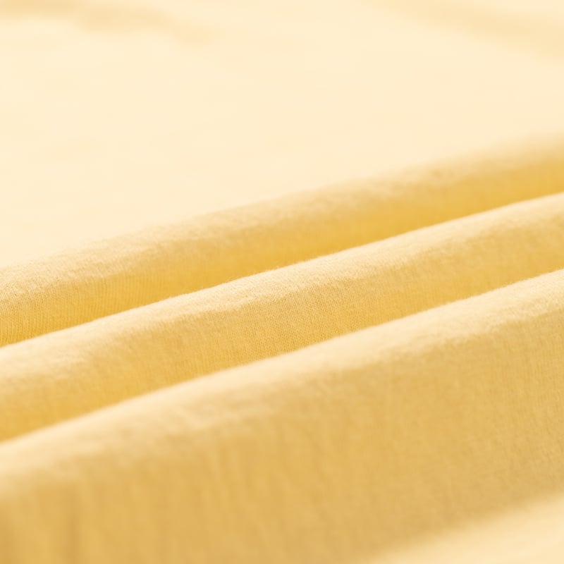 7.7oz Fallen Cotton S/S Tee Light Yellow