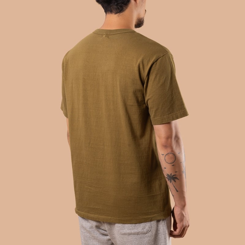 7.7oz Fallen Cotton S/S Tee Khaki
