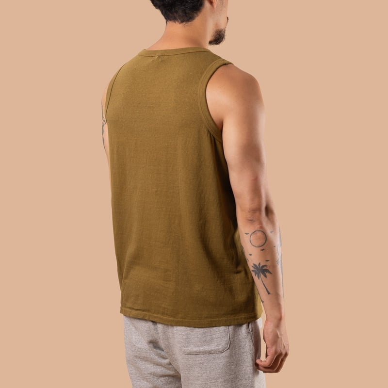 Basic Tank Top Khaki