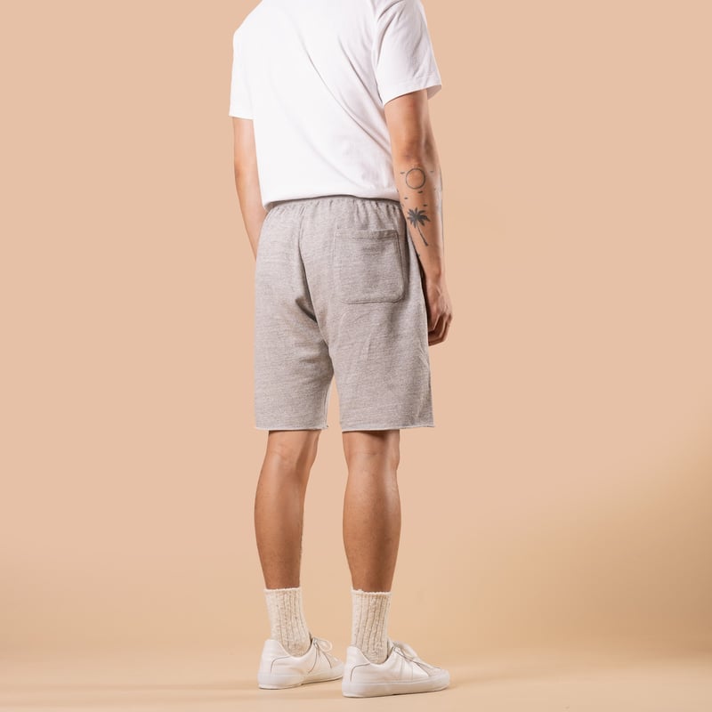 Sweat Short Pants Heather Grey