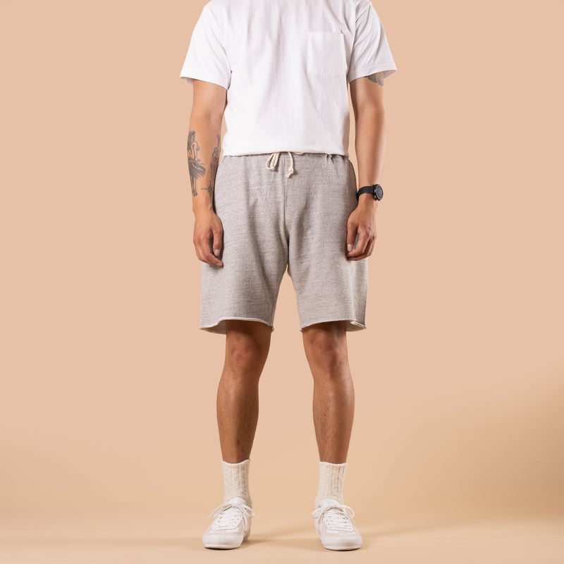 Sweat Short Pants Heather Grey