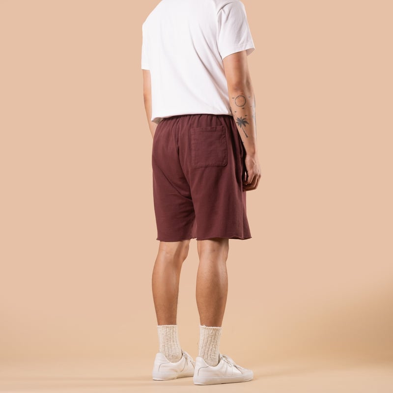 Sweat Short Pants Bordeaux