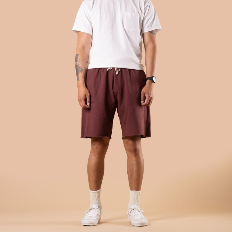 Sweat Short Pants Bordeaux