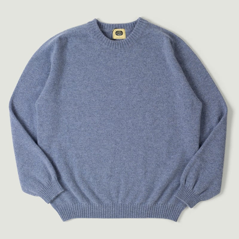 NITTO KNITWEAR X FLANEURS Pull Bedros Geelongora Denim