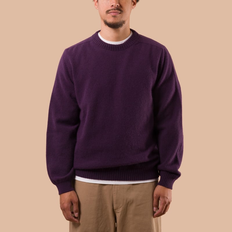 NITTO KNITWEAR X FLANEURS Pull Bedros Geelongora emperor de face