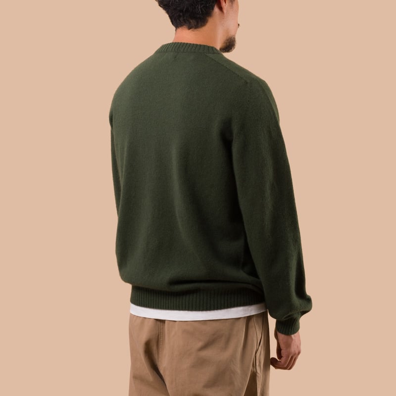 NITTO KNITWEAR X FLANEURS Pull Bedros Geelongora cedar de dos