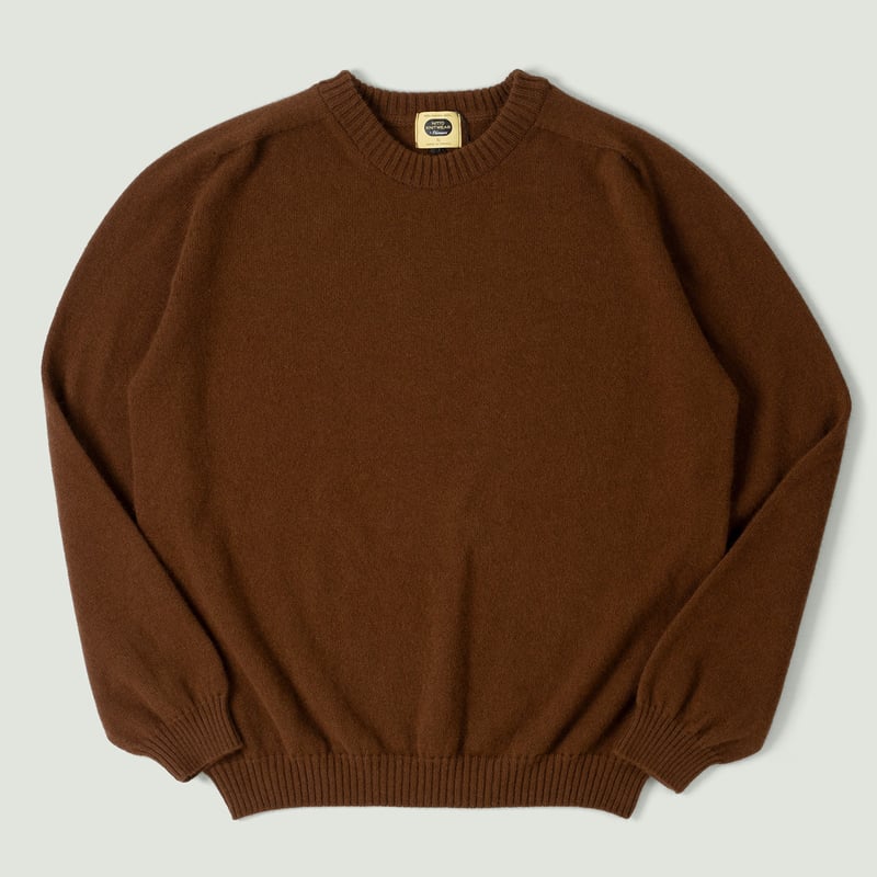 NITTO KNITWEAR X FLANEURS Pull Bedros Geelongora vicuna