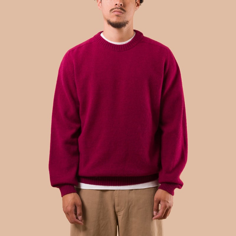 NITTO KNITWEAR X FLANEURS / Bedros Geelongora Sweater Hibiscus