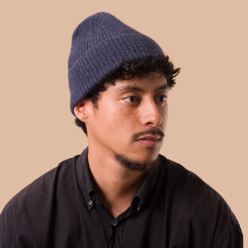 image flaneurs bonnet MACKIE Bonnet Barra Hat Navy Mix