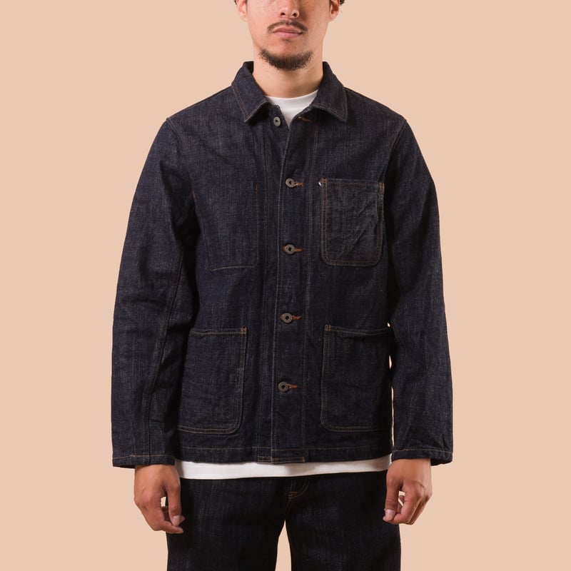 03502-LS13.5 13.5oz Long Slab Denim Coverall