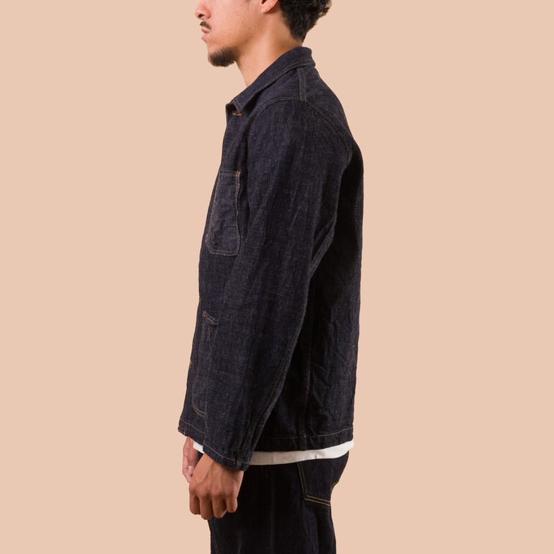 03502-LS13.5 13.5oz Long Slab Denim Coverall
