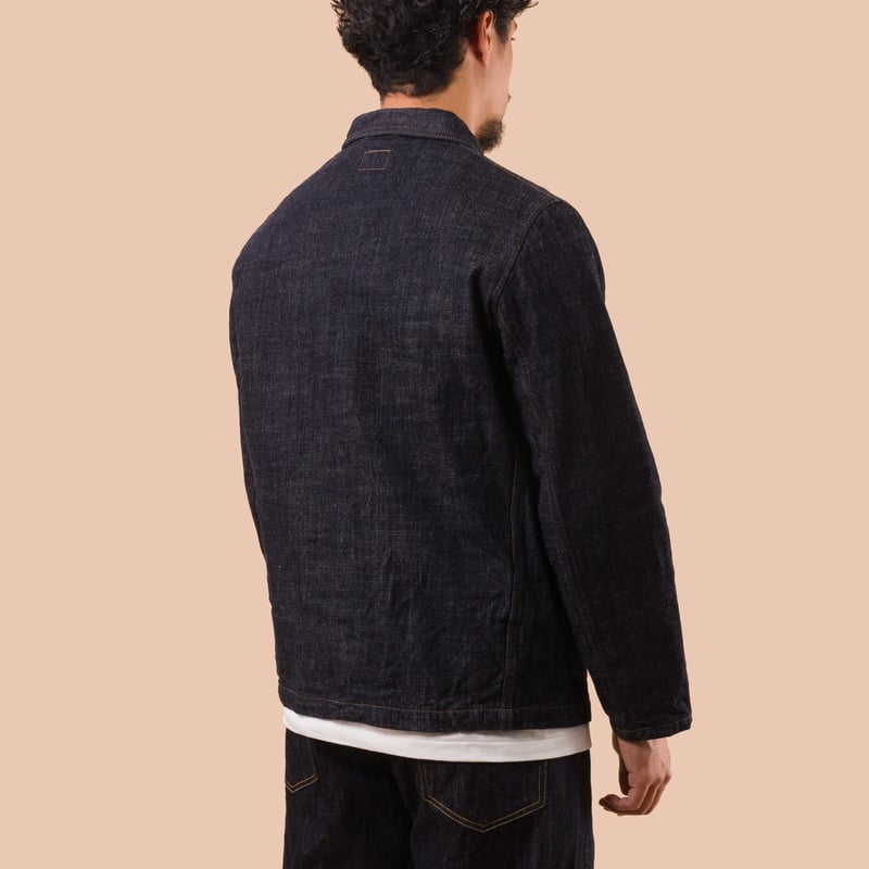03502-LS13.5 13.5oz Long Slab Denim Coverall