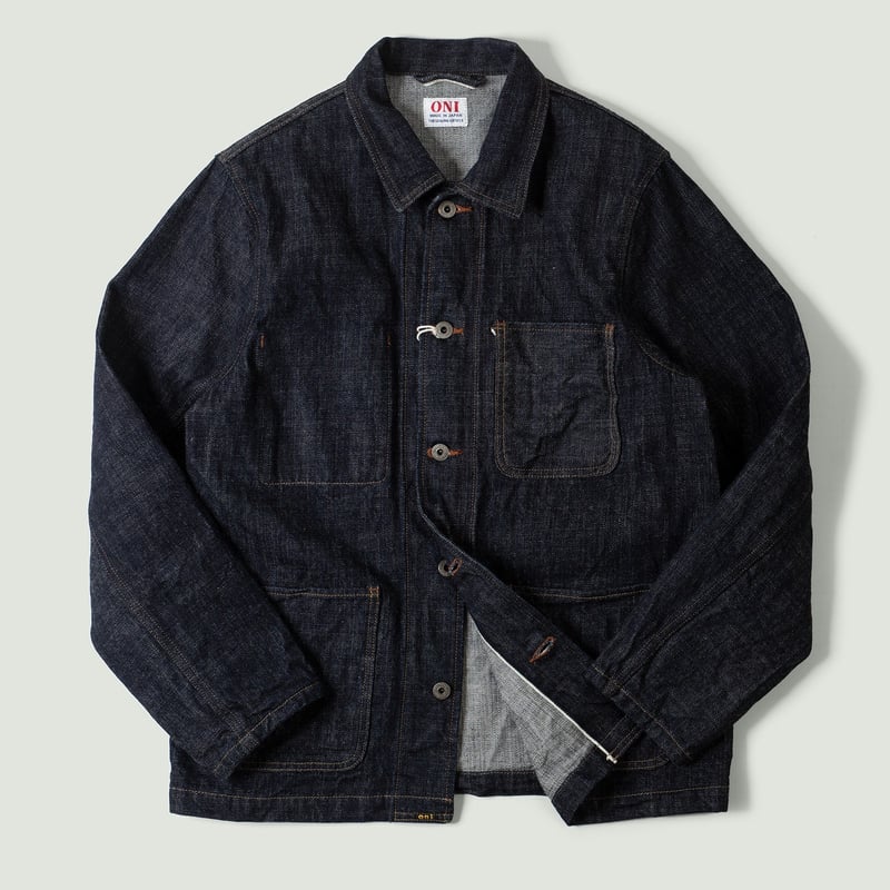 03502-LS13.5 13.5oz Long Slab Denim Coverall