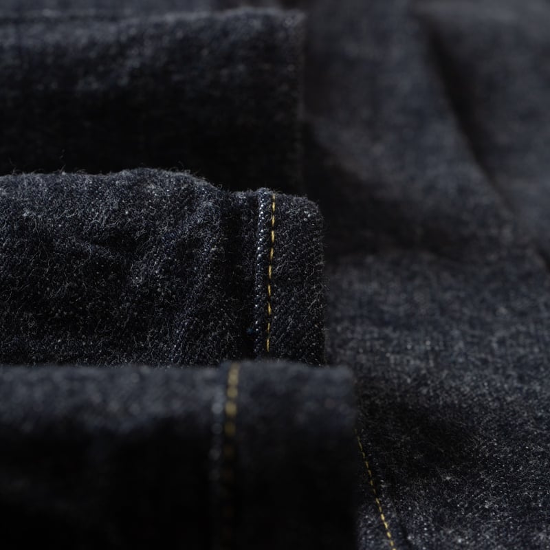 270-LS13.5 13.5oz Long Slab Denim Just Right Straight