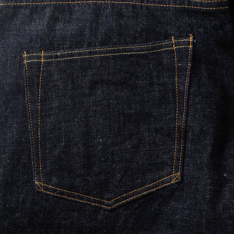 822-LS13.5 13.5oz Long Slab Denim Super Wide Tapered