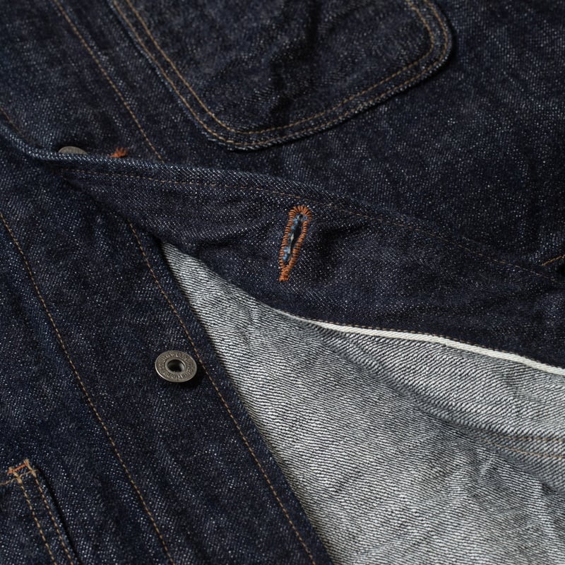 03502-LS13.5 13.5oz Long Slab Denim Coverall