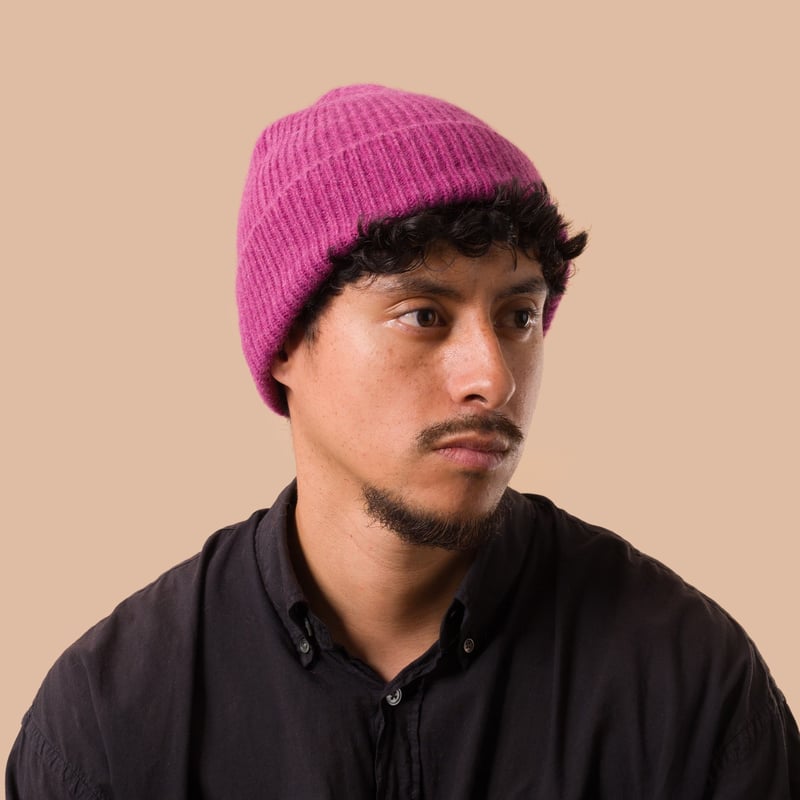 Barra Hat Plum Beanie