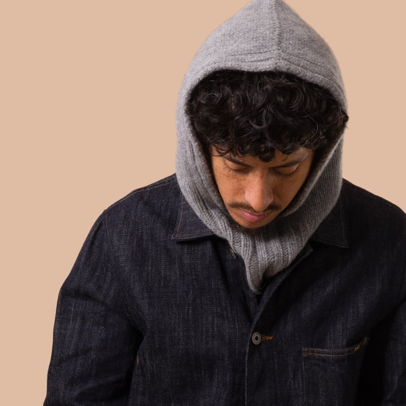 flaneurs MACKIE cagoule laine grey