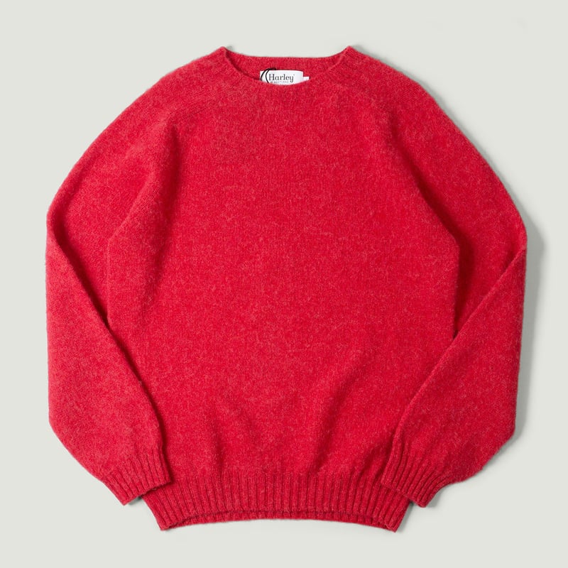 flaneurs pull HARLEY OF SCOTLAND Shaggy Crew Neck damask vignette