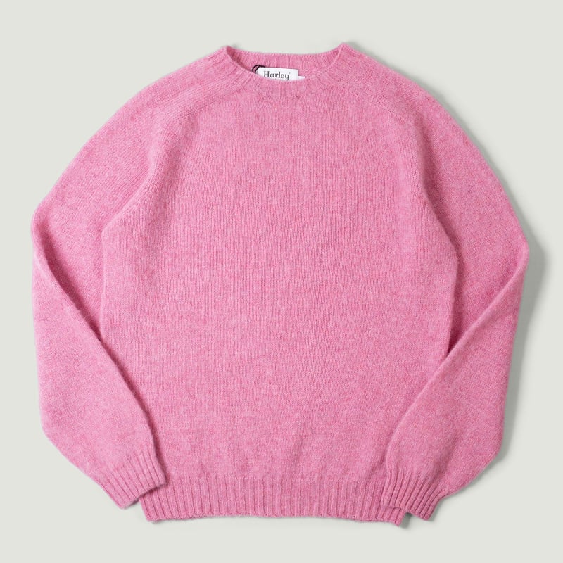 flaneurs pull HARLEY OF SCOTLAND Shaggy Crew Neck Sakura vignette