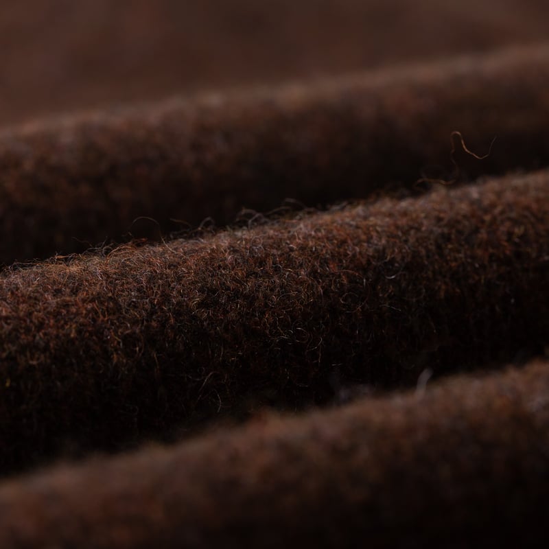 detail HARLEY OF SCOTLAND  Eton Supersoft Wool 3 Button Polo Neck Marron (1)