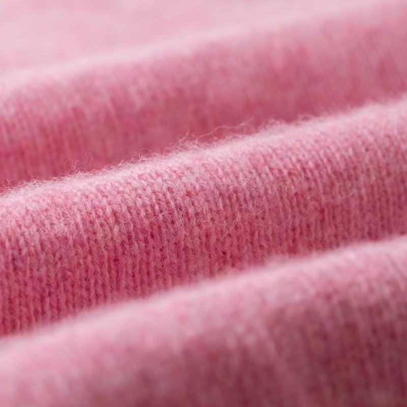 flaneurs pull HARLEY OF SCOTLAND Shaggy Crew Neck sakura detail    (1)
