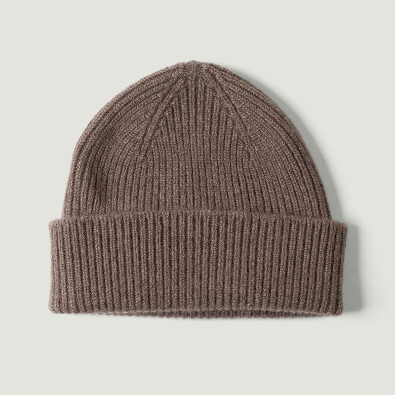 MACKIE Cashmere Arbroath Hat Wildebeest vignette flaneurs