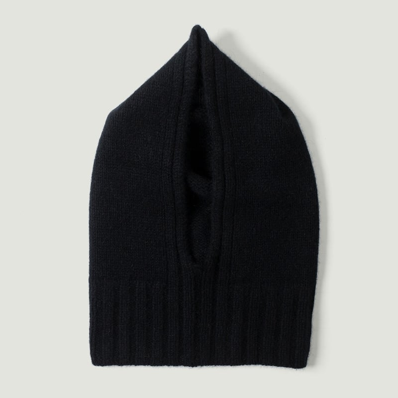 flaneurs MACKIE cagoule laine Wick Hood Black vignette