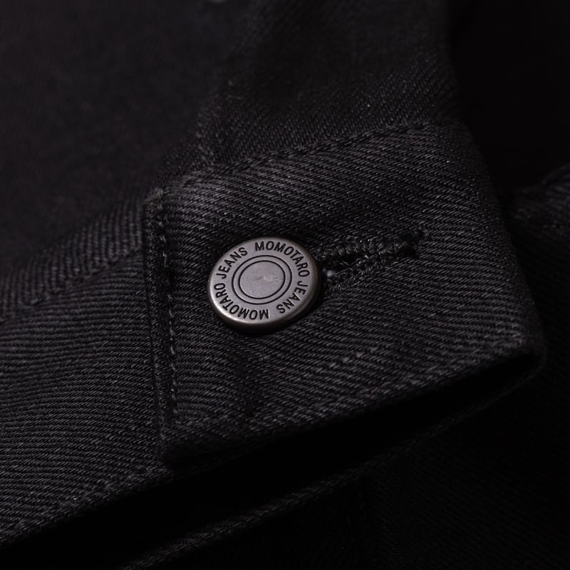 14.7oz Standard Denim Jacket Black