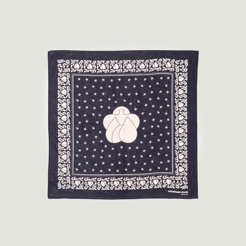 Image flâneurs MOMOTARO JEANS / Cotton Bandana Navy Vignette