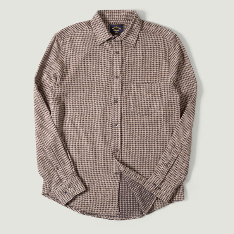 Image flâneurs PORTUGUESE FLANNEL / Abstract Shirt Charcoal vignette