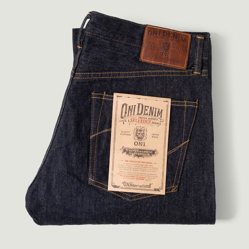 Image flâneurs jeans ONI DENIM / 288-GC15 15oz Greencast Denim Regular Straight Vignette