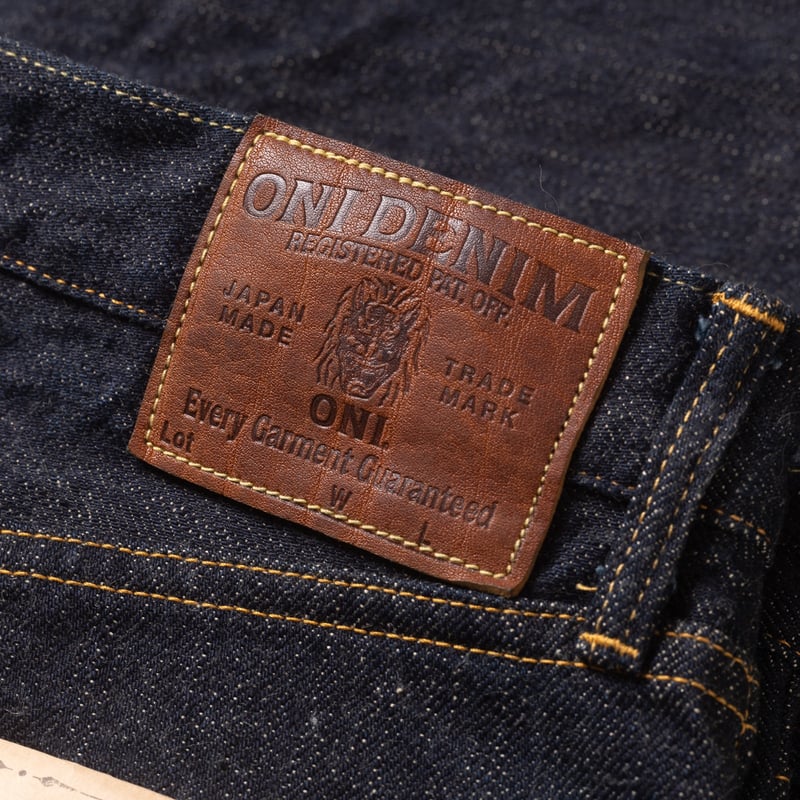 Image flâneurs jeans ONI DENIM / 288-GC15 15oz Greencast Denim Regular Straight détail 1