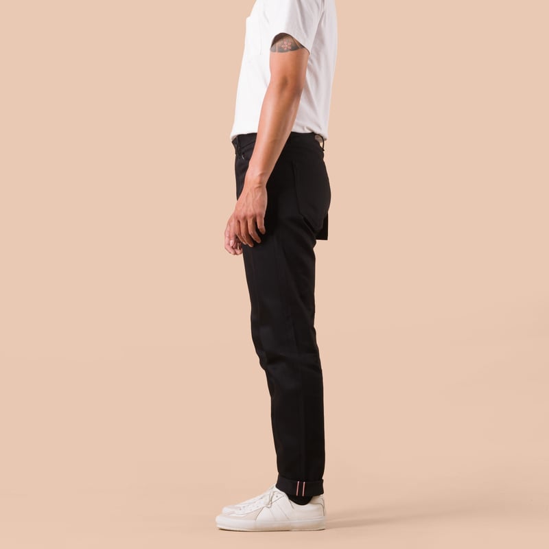 vignette flaneurs MOMOTARO JEANS 14.7oz Standard Tapered Black side